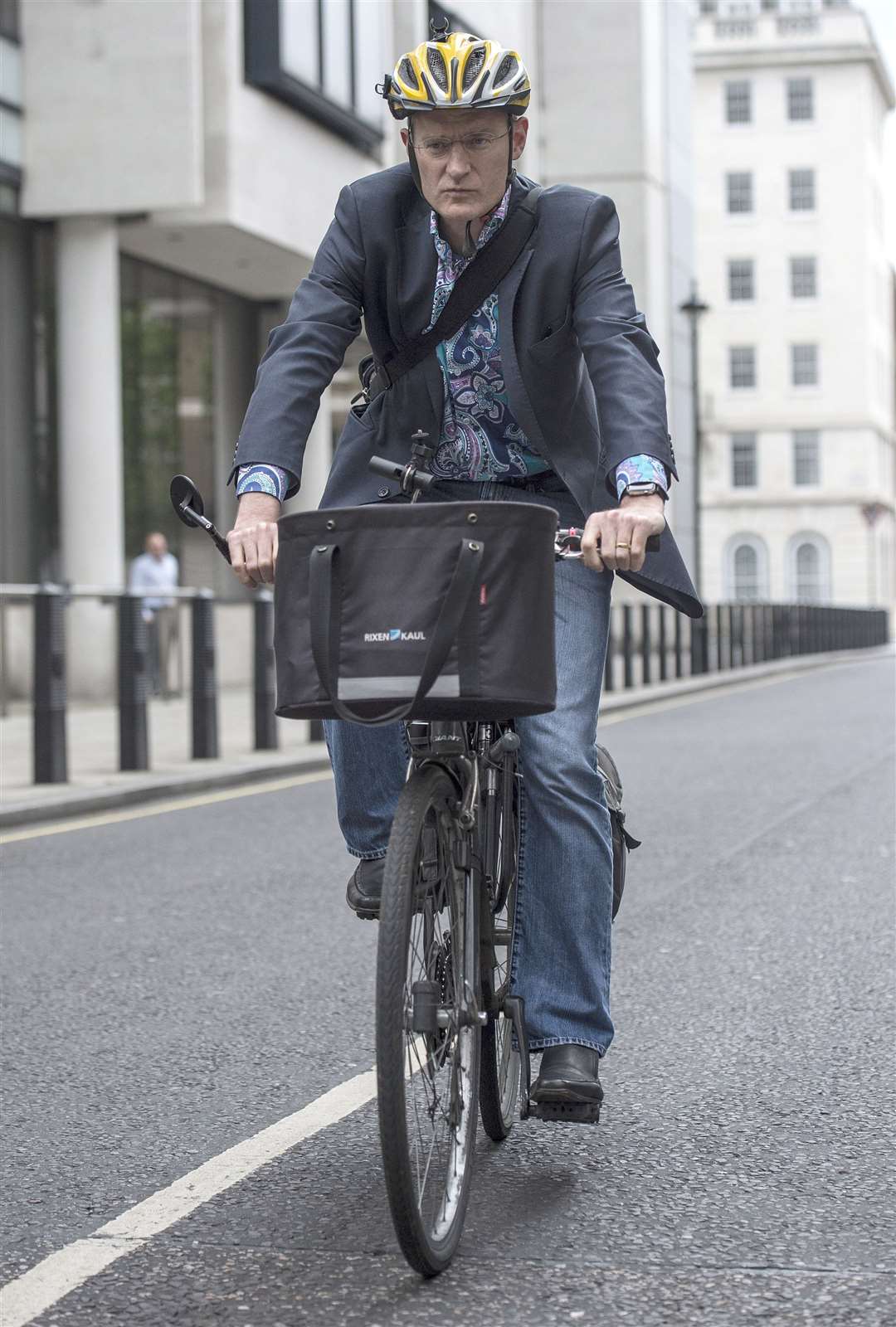 Jeremy Vine shares his passion for cycling and his experiences in the saddle through regular tweets and video clips (Lauren Hurley/PA)