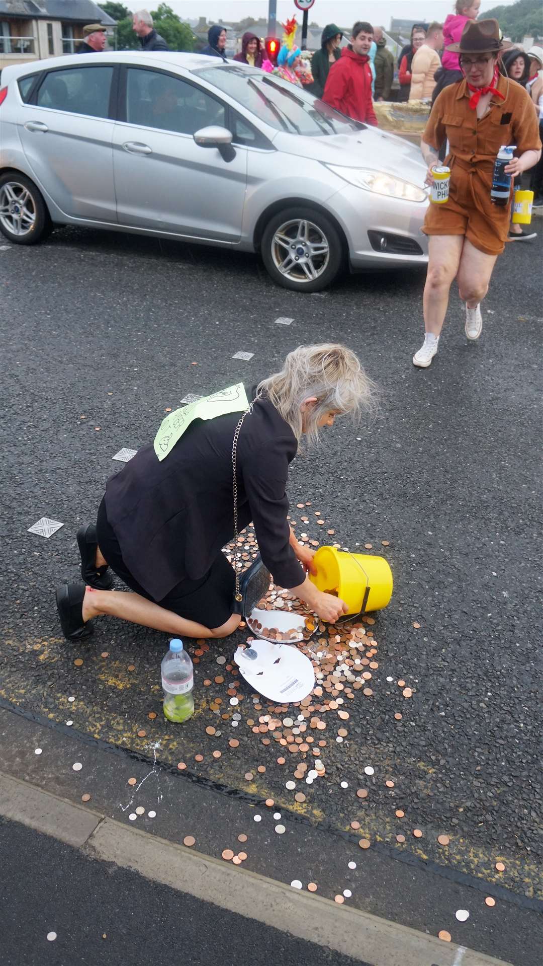 Procession of floats and fancy dress for Wick Gala Week 2022. Picture: DGS