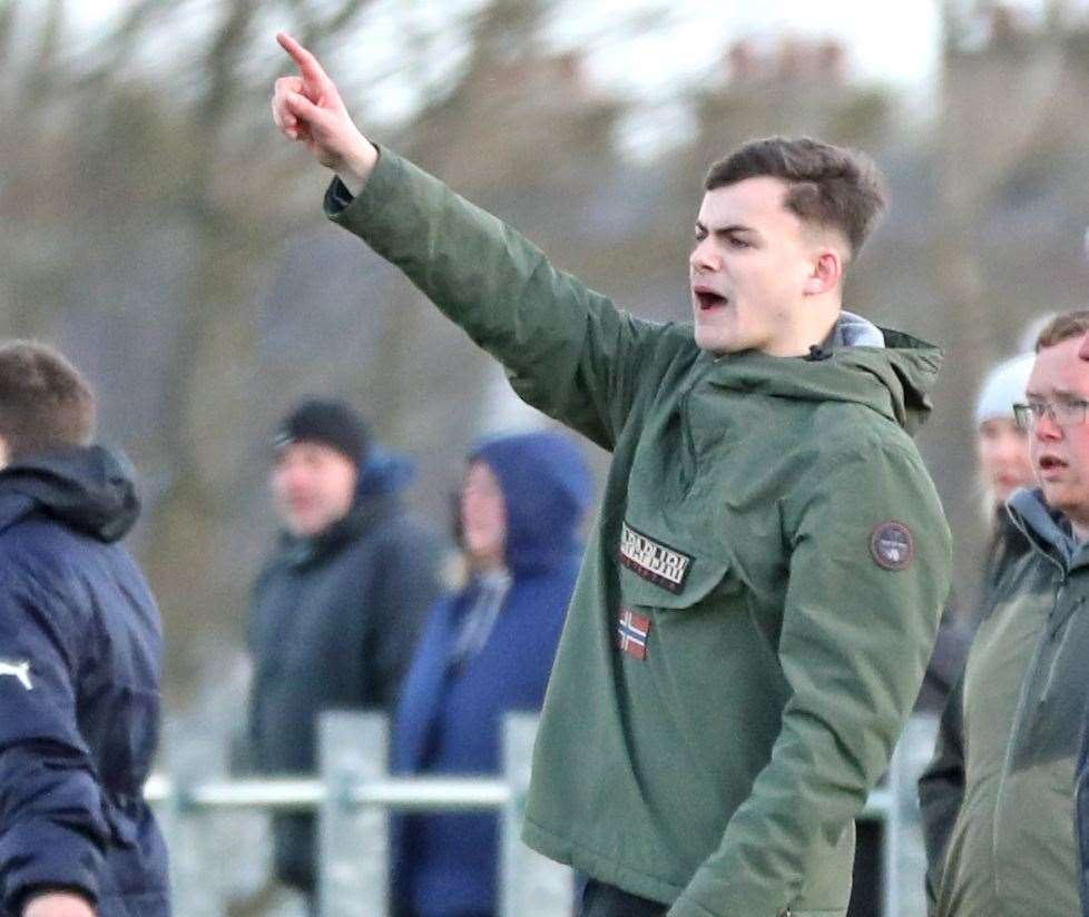 High Ormlie Hotspur co-manager Liam Sutherland: 'We just have to get our heads up and make sure we’re ready for the next game.' Picture: James Gunn