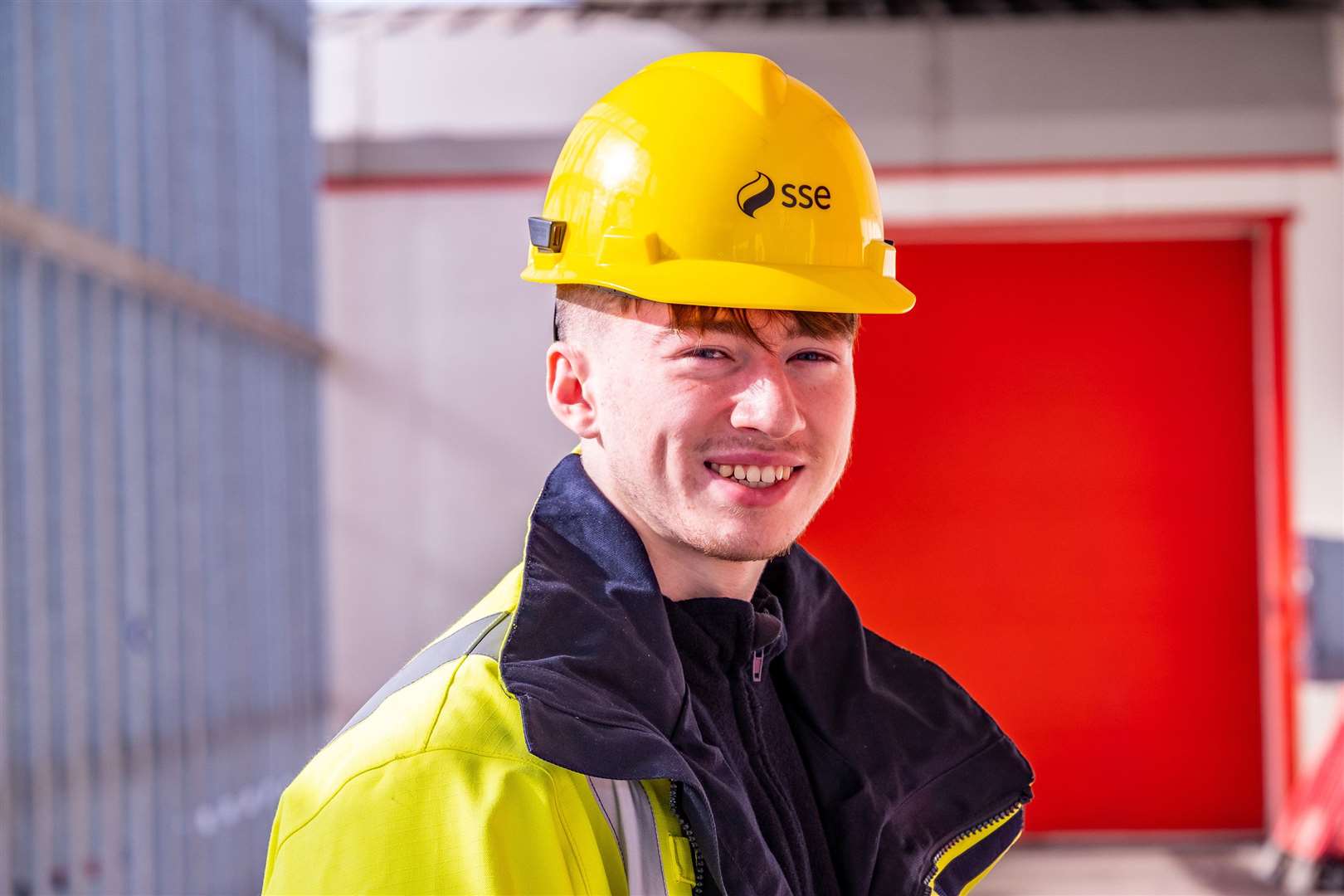William Wright (18) joined SSE Renewables at a recent induction event.