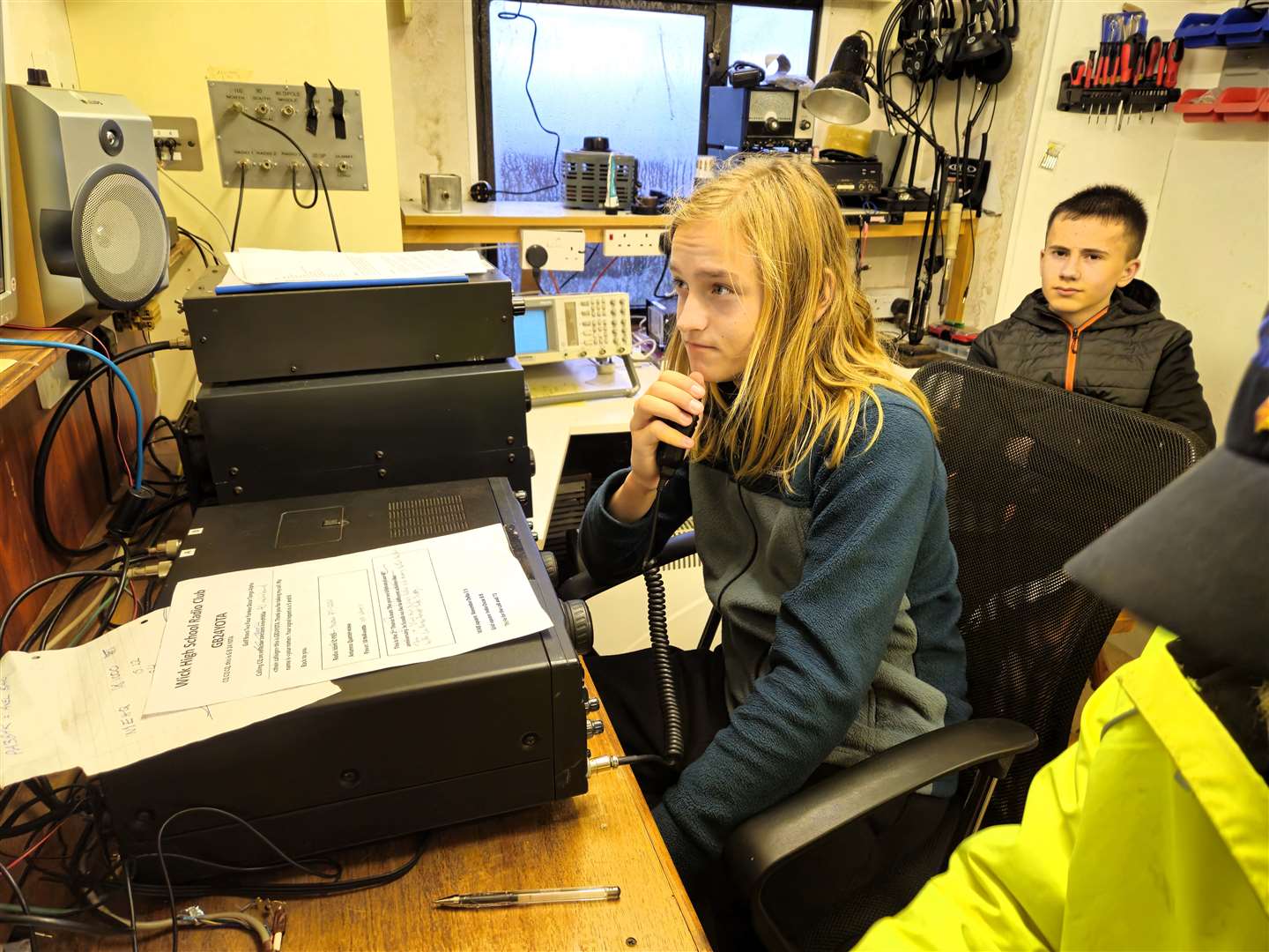Wick High School Radio Club helps build the confidence of pupils for more effective communication. Picture supplied