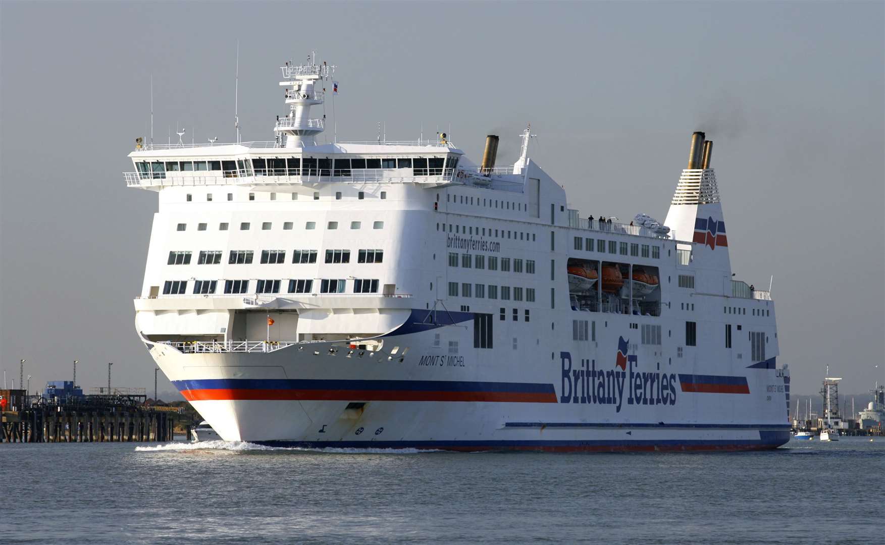 Brittany Ferries’ Mont St Michel (Chris Ison/PA)