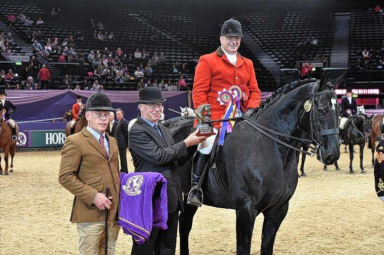 James Munro riding Ebony King is one of seven Caithness athletes nominated.
