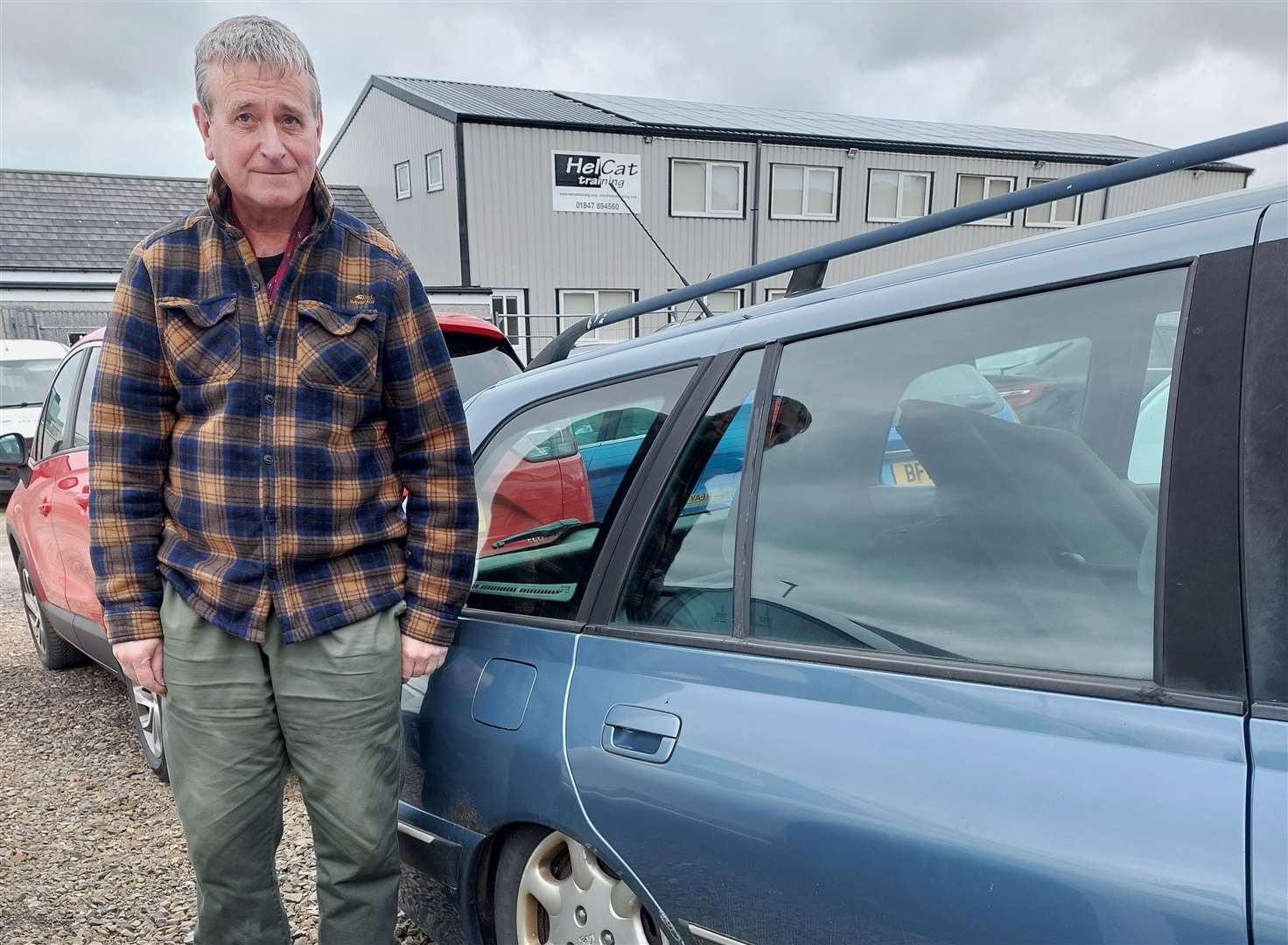 Eric Sutherland had to say farewell to his much-loved Peugeot 406.