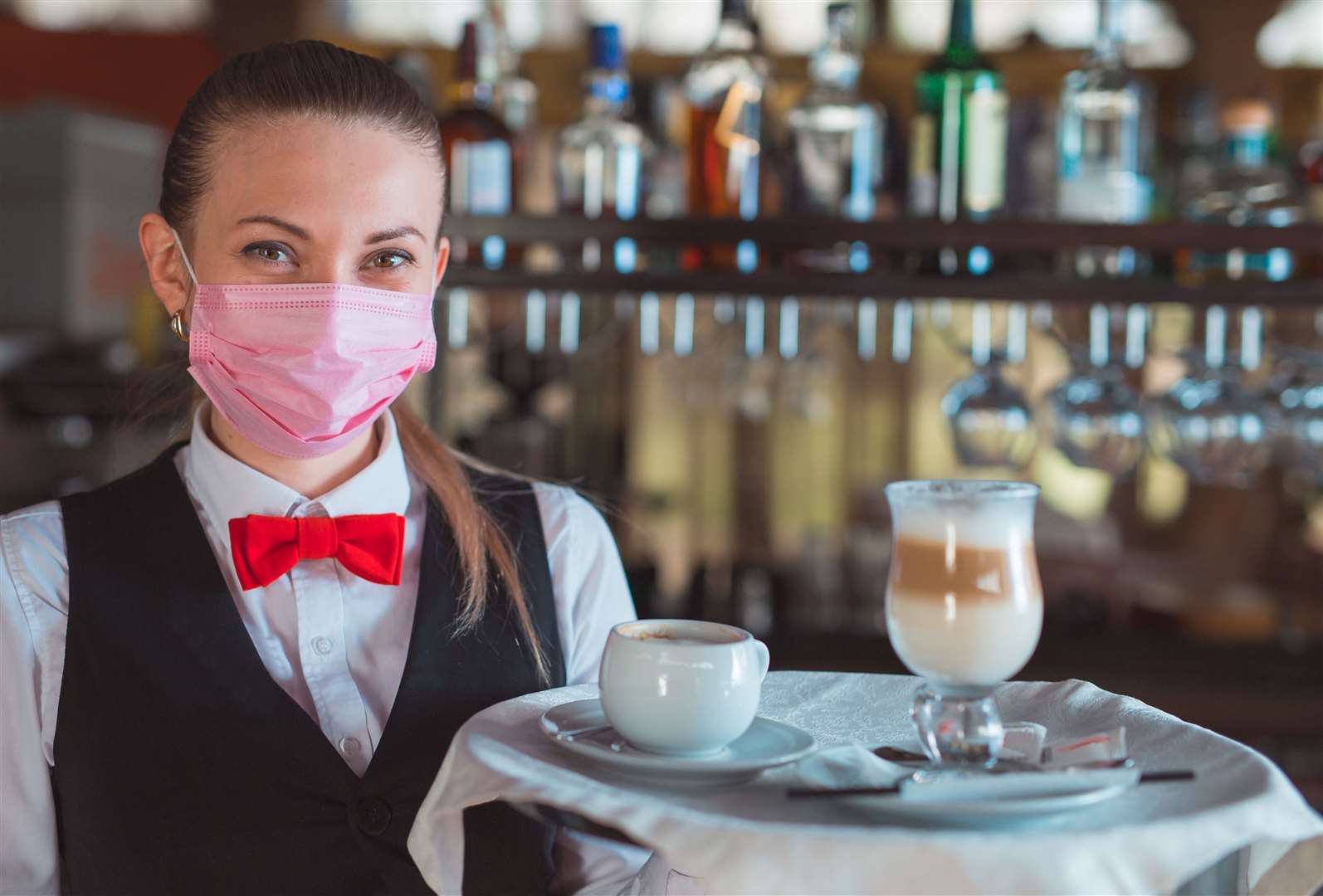 If fewer people visit cafés and restaurants, these businesses will need fewer staff.