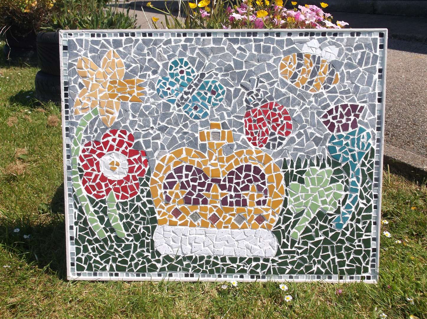 Mosaic gifted to HRH King Charles