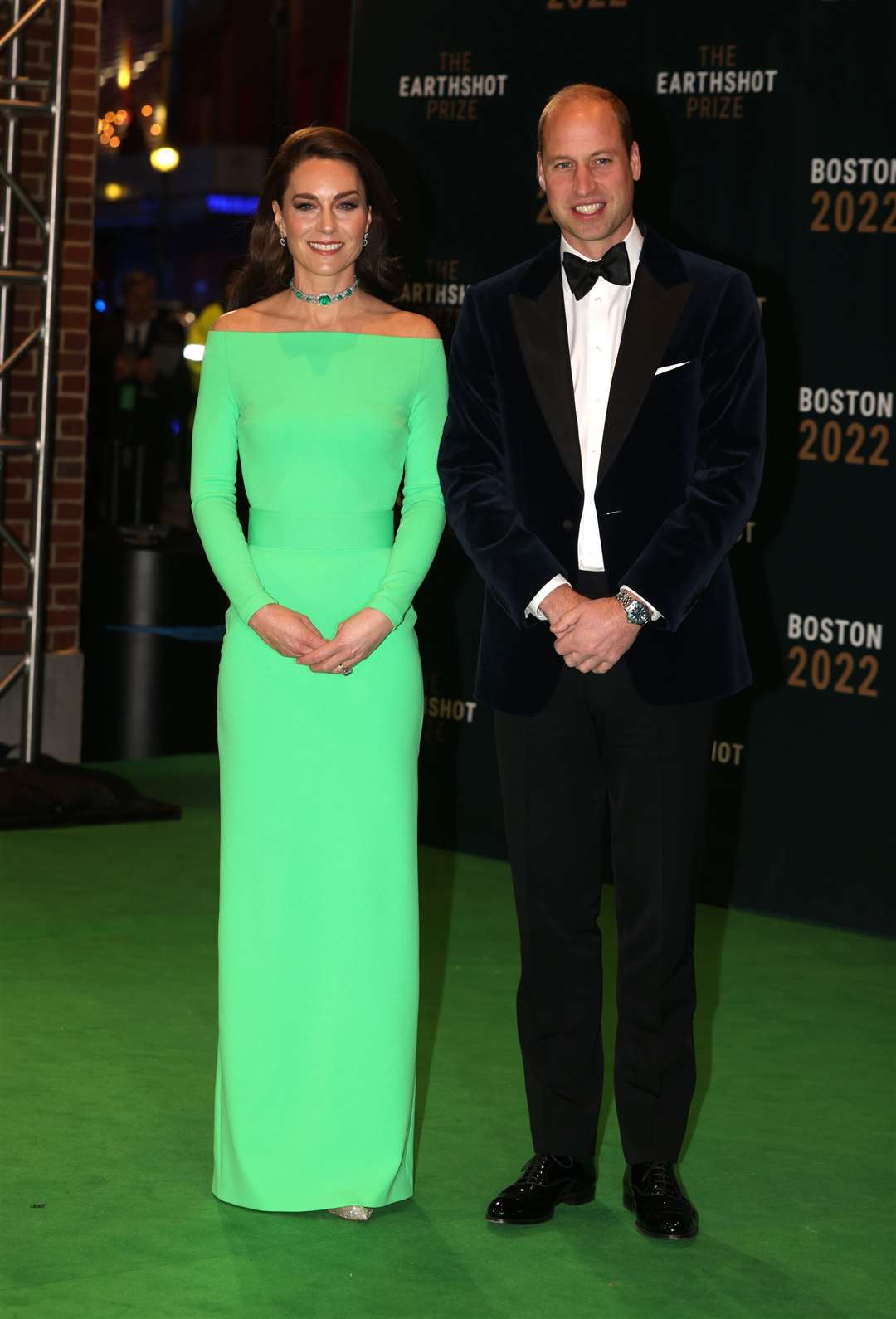 The Princess of Wales wore a rented gown (Ian Vogler /Daily Mirror/PA)