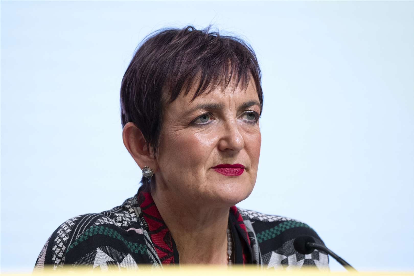 Angela Constance said the Government still plans to scrap the not proven verdict in Scottish courts (PA)