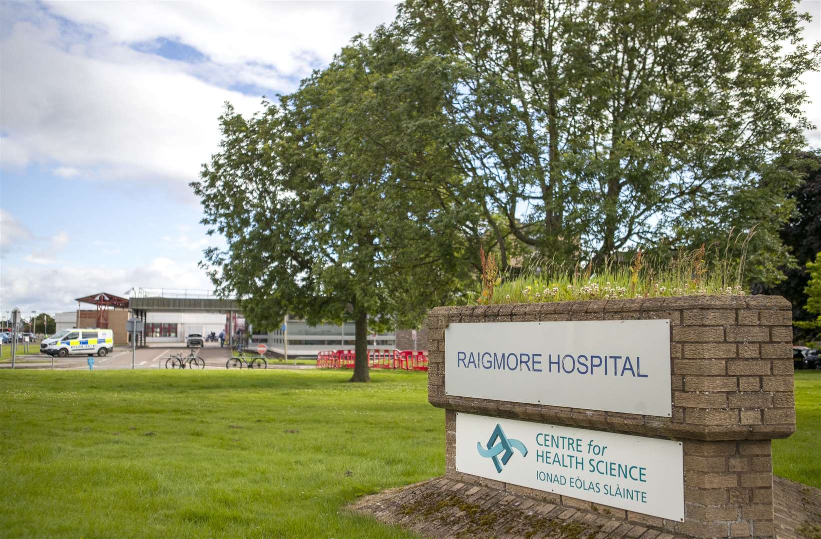 Two people were taken to Raigmore Hospital, Inverness (Jane Barlow/PA)