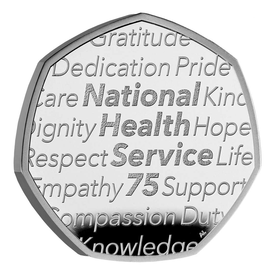 Proceeds from the sale of the collectable 50p will be donated to NHS Charities Together (Royal Mint/PA)