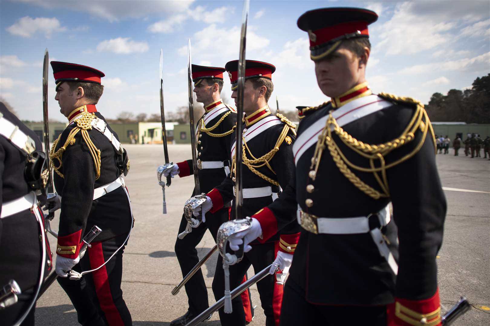 Members of the Household Cavalry, The Blues and Royals (Victoria Jones/PA)