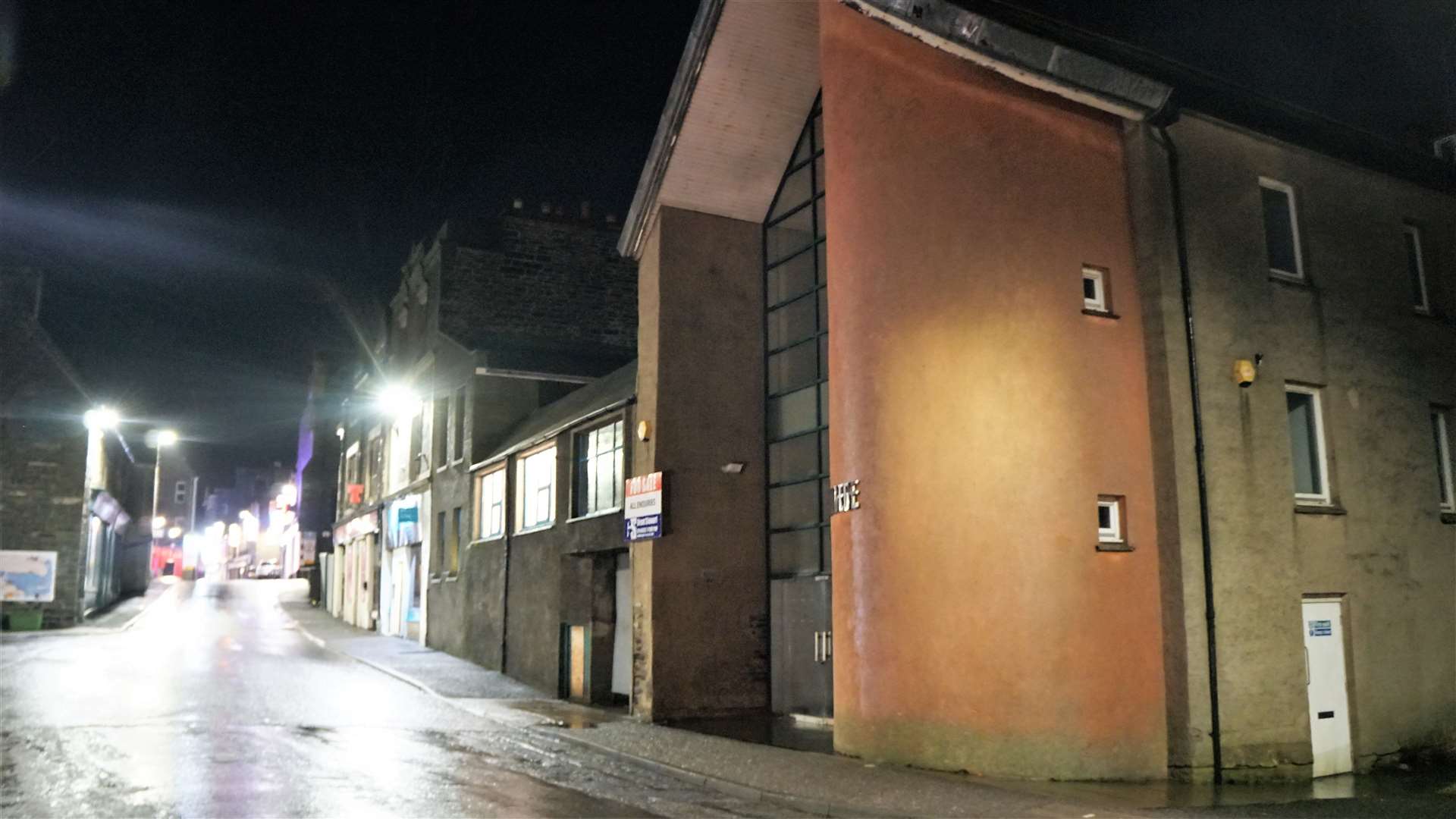 The owner of Valhalla talked about utilising the former college building adjacent as a fitness studio but nothing came of that plan. Picture: DGS