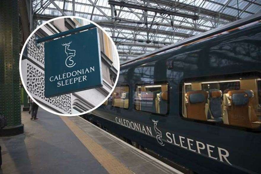 The Caledonian Sleeper in Inverness