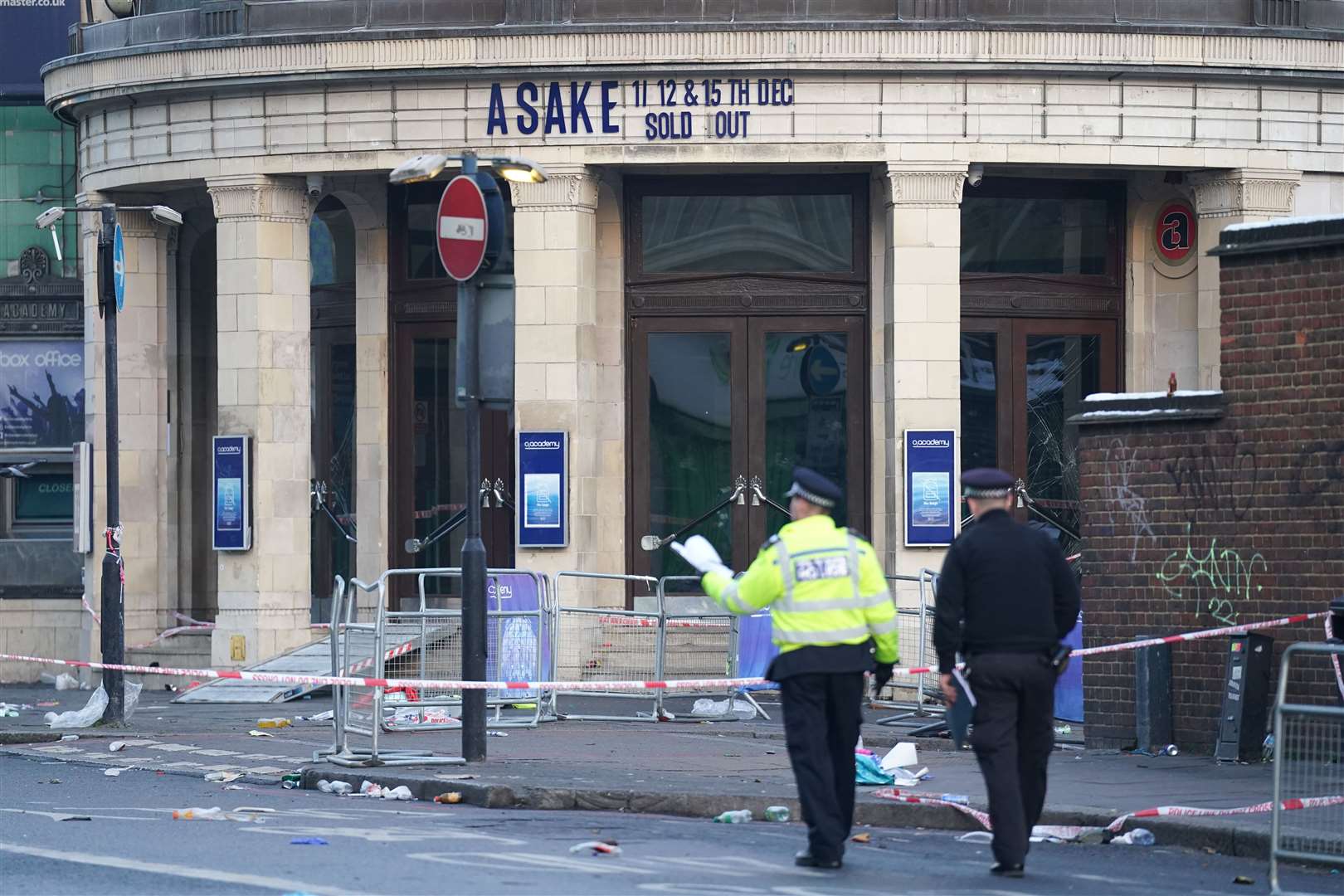 Police are investigating an apparent crush at a gig by Afrobeats singer-songwriter Asake at the O2 Academy Brixton (Kirsty O’Connor/PA)