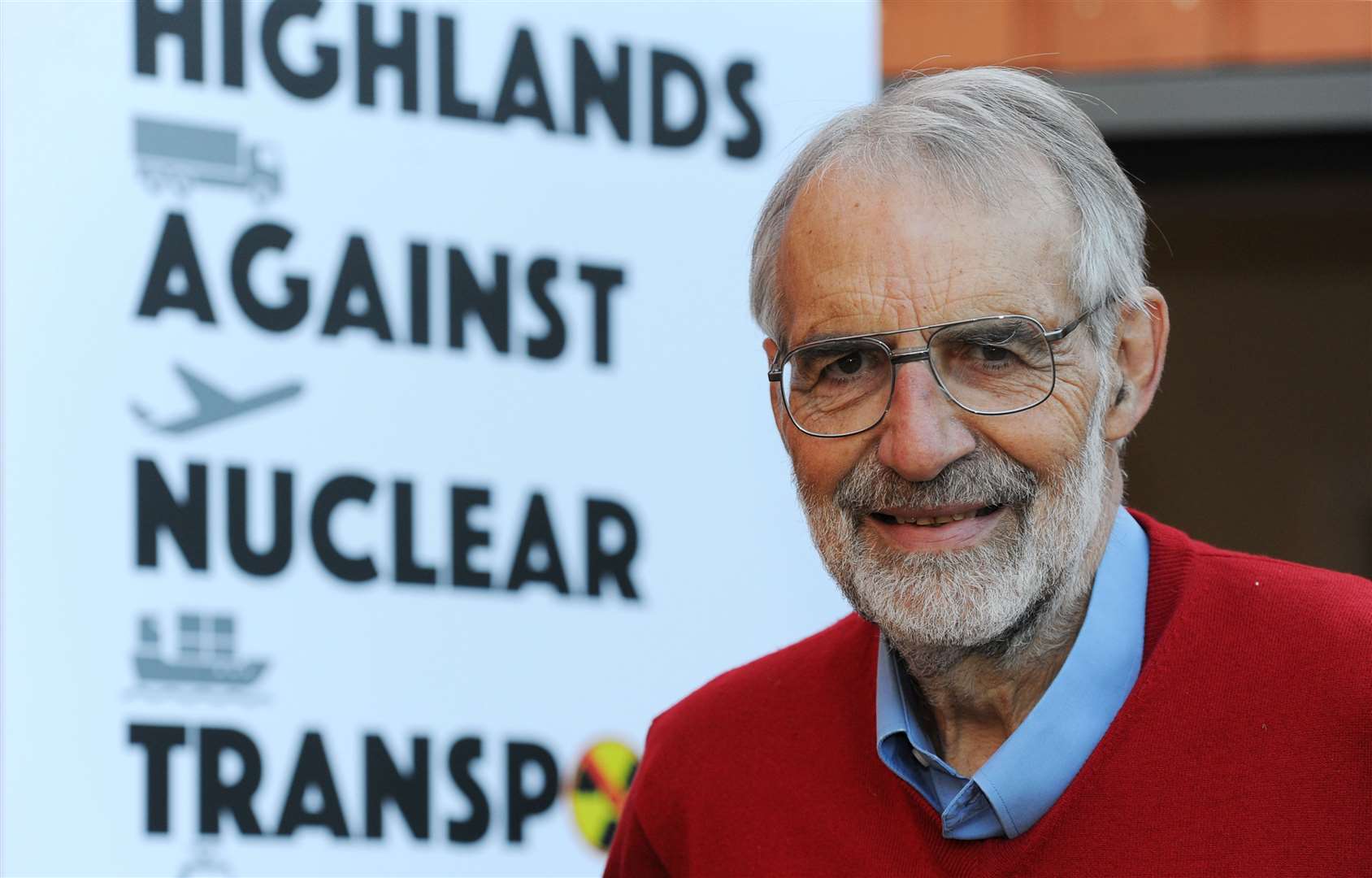 Tor Justad of Highlands Against Nuclear Transport is co-author of the letter. Picture: Eric Cormack