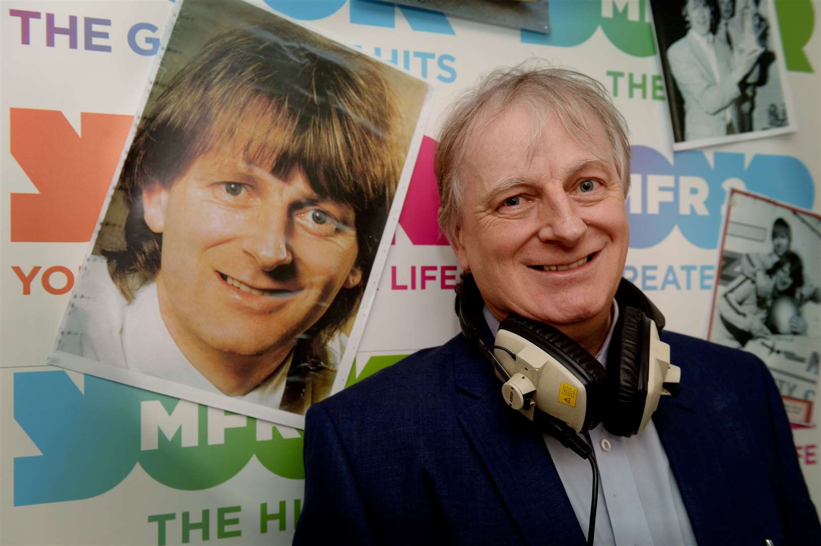 Broadcasting legend Tich McCooey after his first 'retirement' from MFR in 2015.