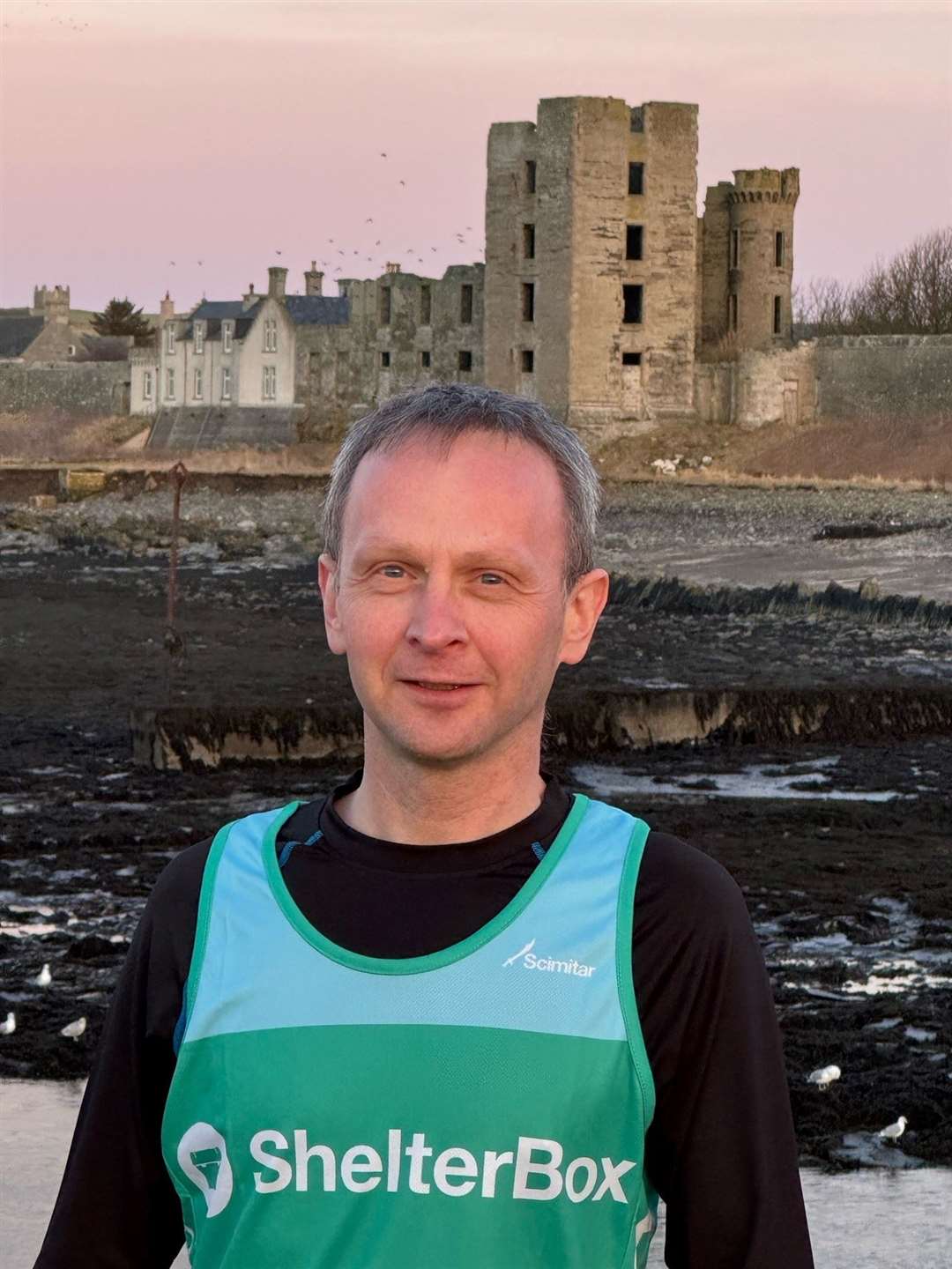Derek Sinclair is taking on a Trilogy of Hope – running three marathons to raise funds for disaster relief charity ShelterBox.