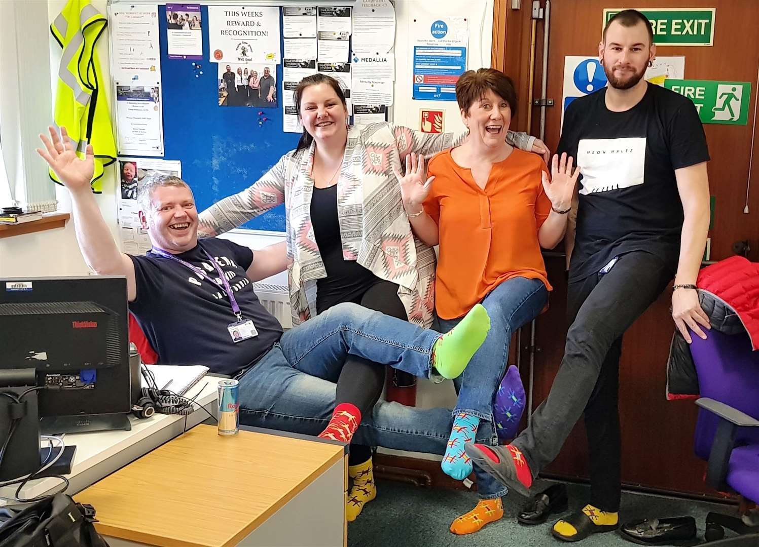 BT Thurso celebrated World Down's Syndrome Day.