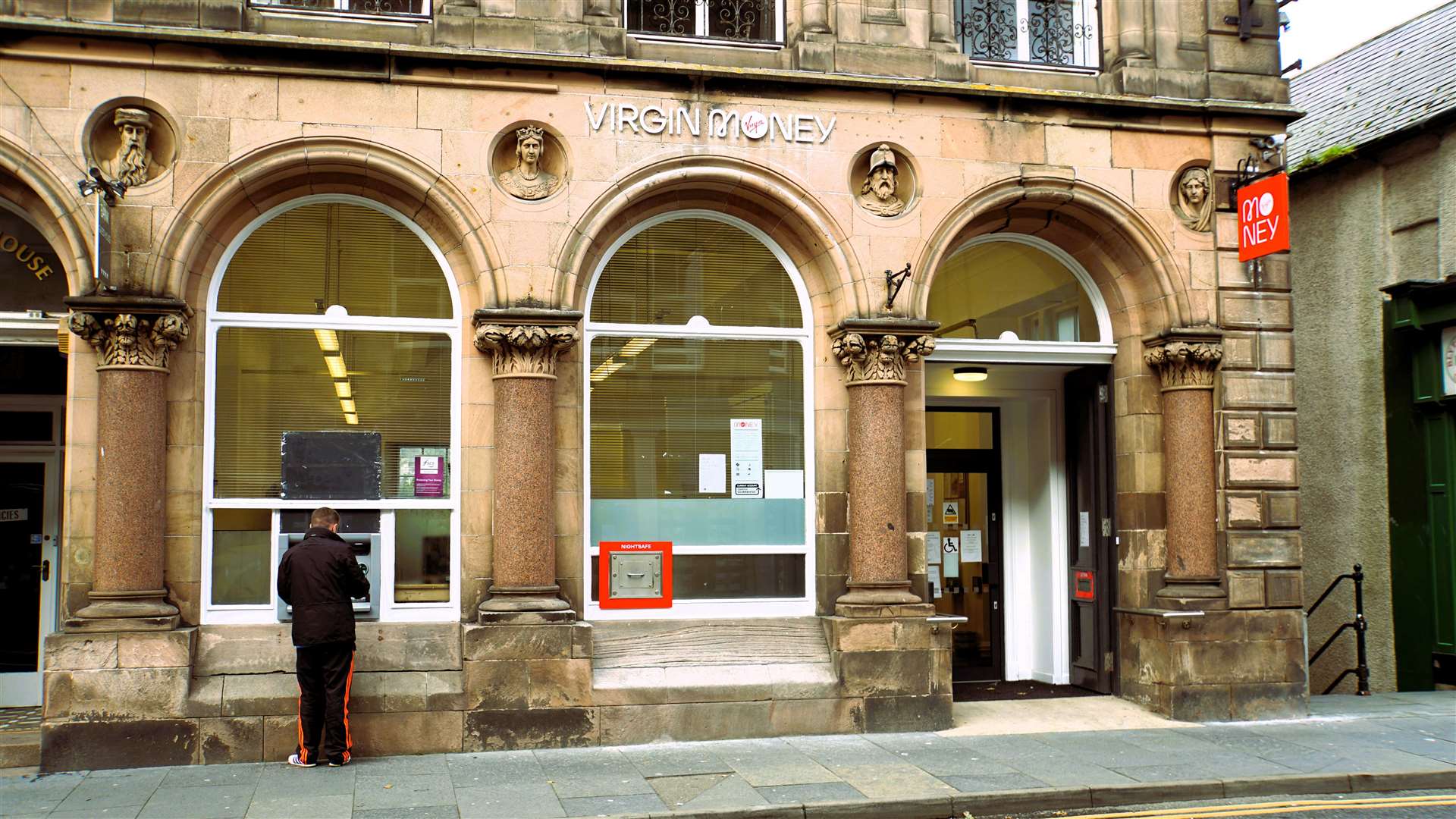 The short-lived Virgin Money bank on Wick's Bridge Street which closed in 2022. Picture: DGS