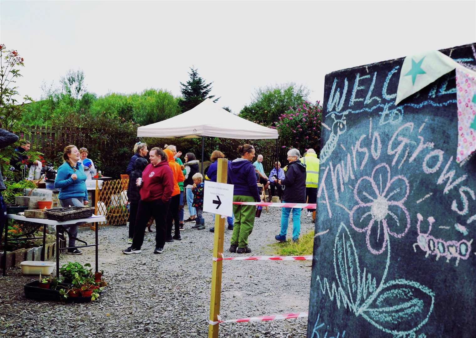 A community garden open day is part of the programme for Saturday, July 2. Picture: Jill Innes