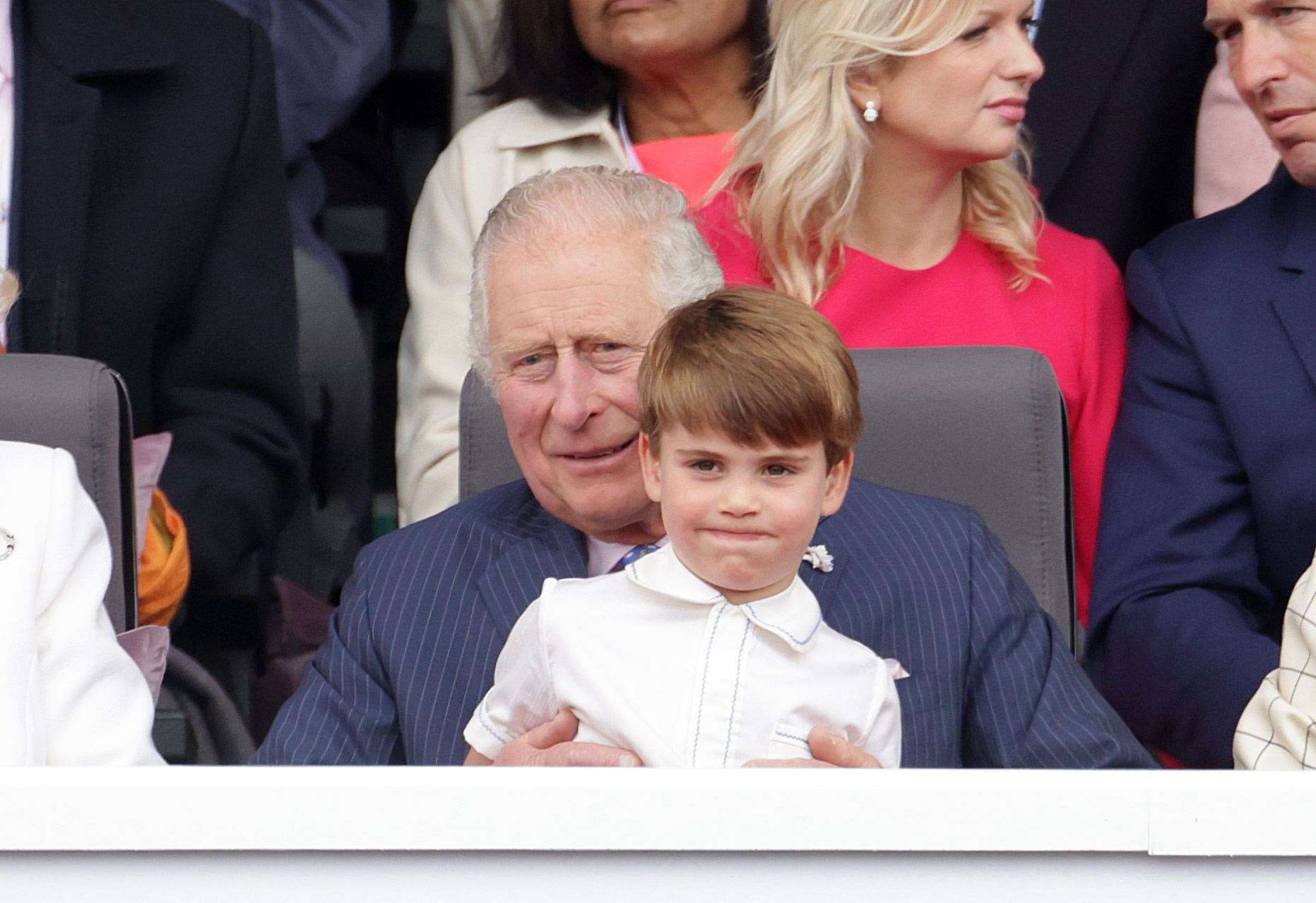 Prince Louis and the Prince of Wales (Chris Jackson/PA)
