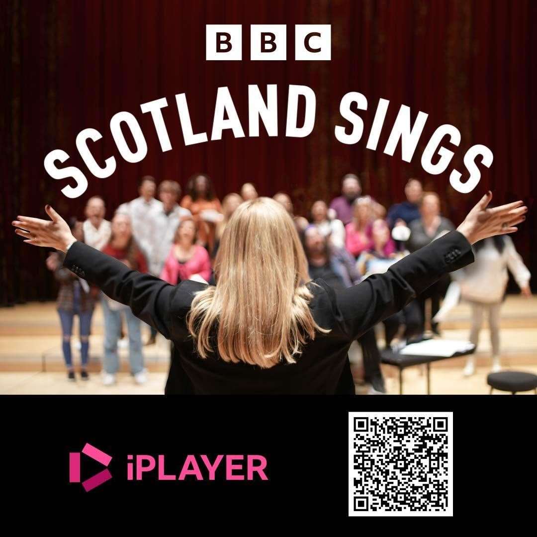 Ali took part in the BBC Scotland Sings programmes