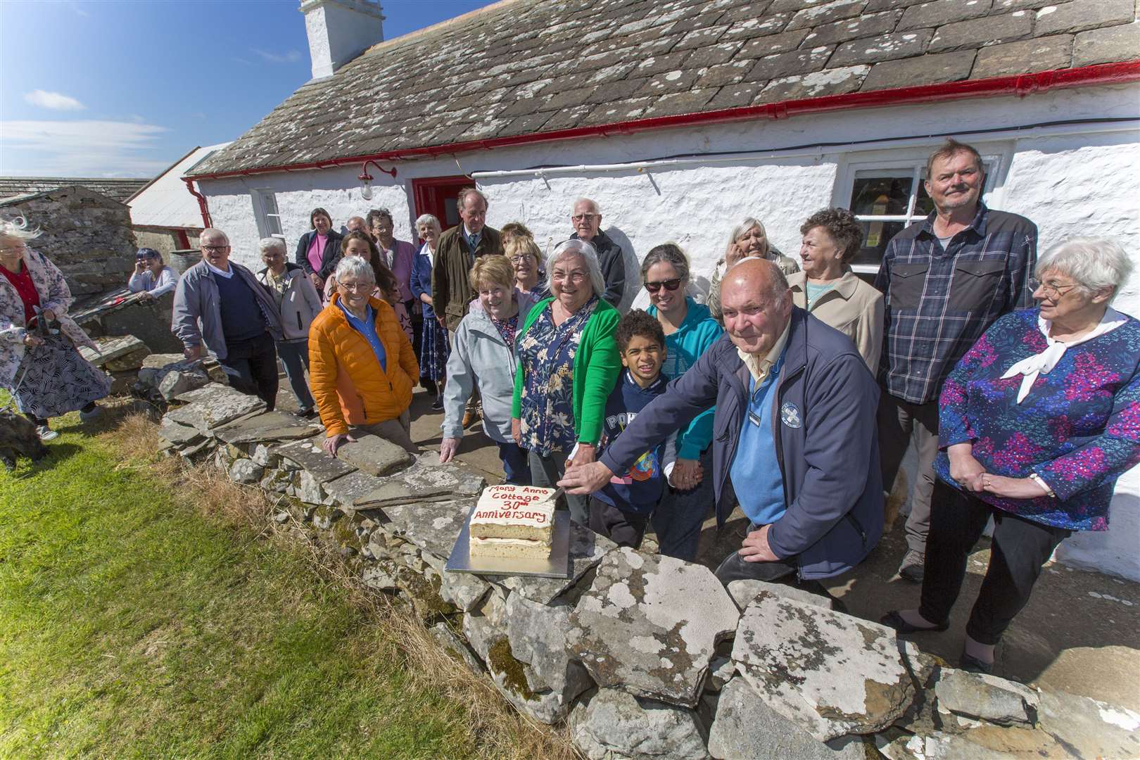 Celebrations marking the 30th anniversary of Mary Ann’s Cottage as a heritage attraction. Picture: Robert MacDonald / Northern Studios