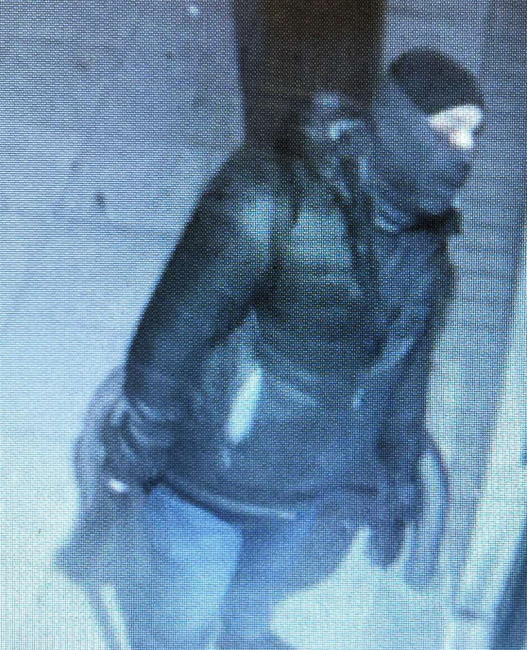 Police issued images of the suspect.