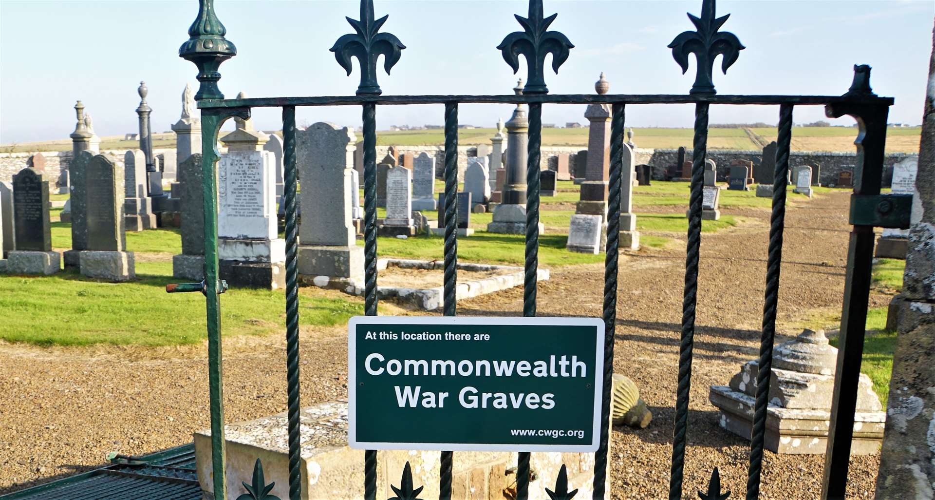 The entrance to Corsback cemetery, near Dunnet. Picture: DGS