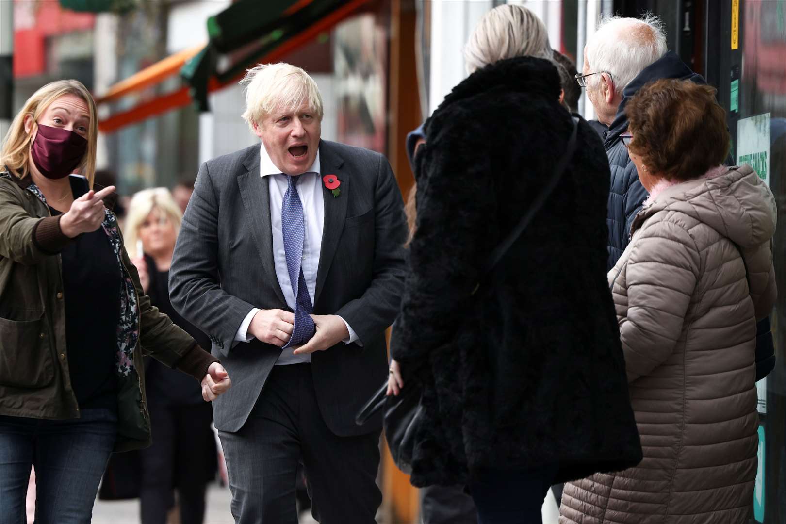 Prime Minister Boris Johnson has visited Sidcup (Henry Nicholls/PA)