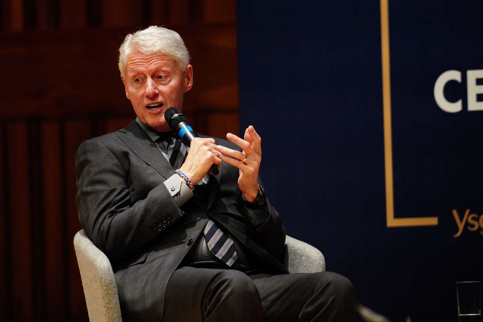 Former US president Bill Clinton also featured heavily in the documents (Ben Birchall/PA)