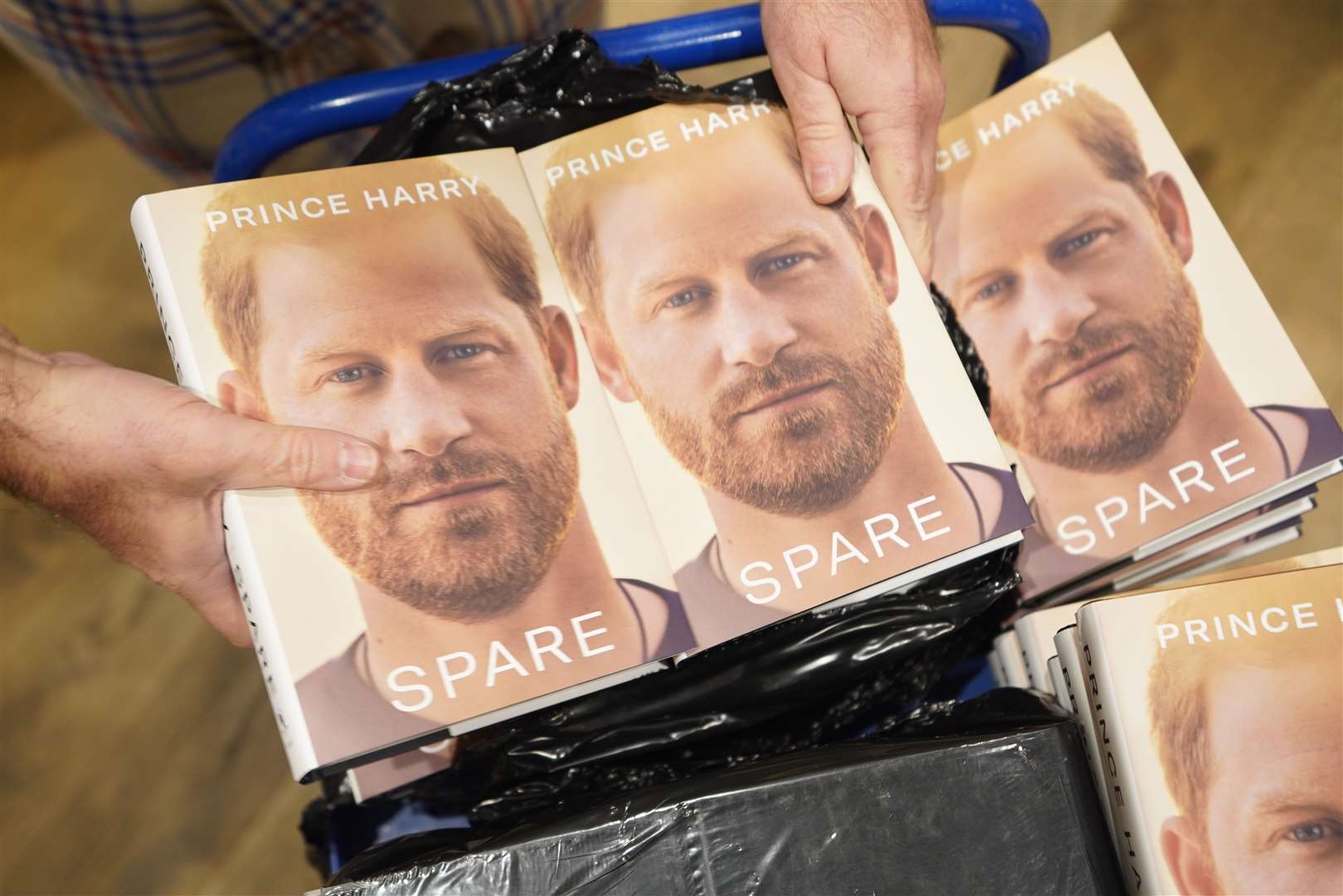 Harry’s controversial memoir Spare (James Manning/PA)
