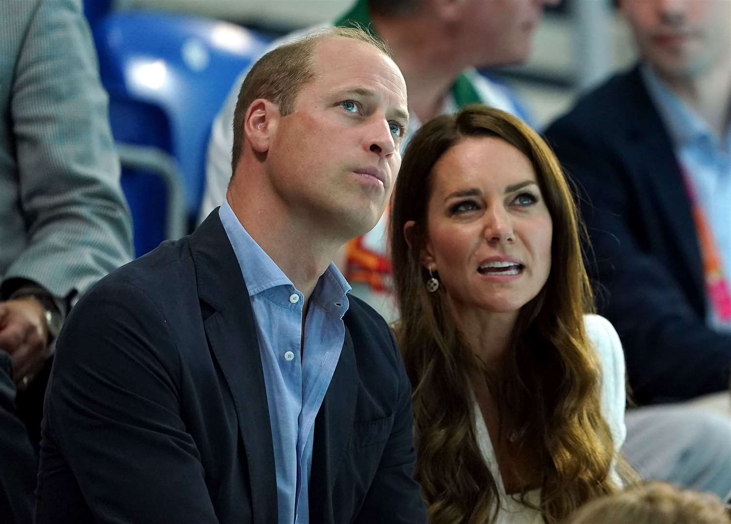 The Duke and Duchess of Cambridge at the Commonwealth Games (Zac Goodwin/PA)