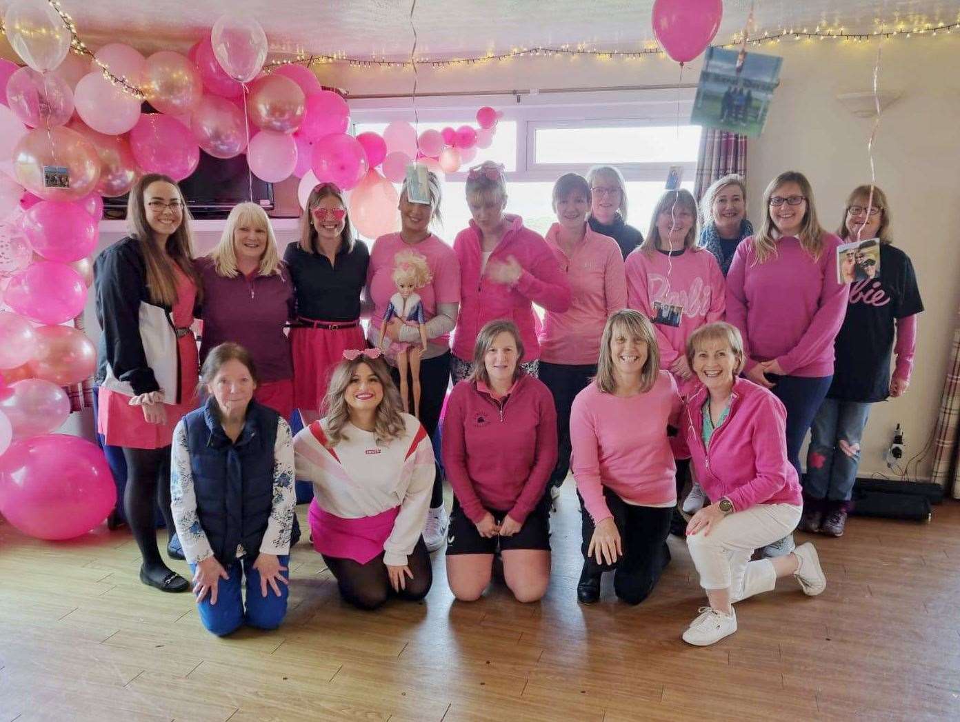 The Reay ladies' section had a Barbie-themed end-of-season bash at the weekend.