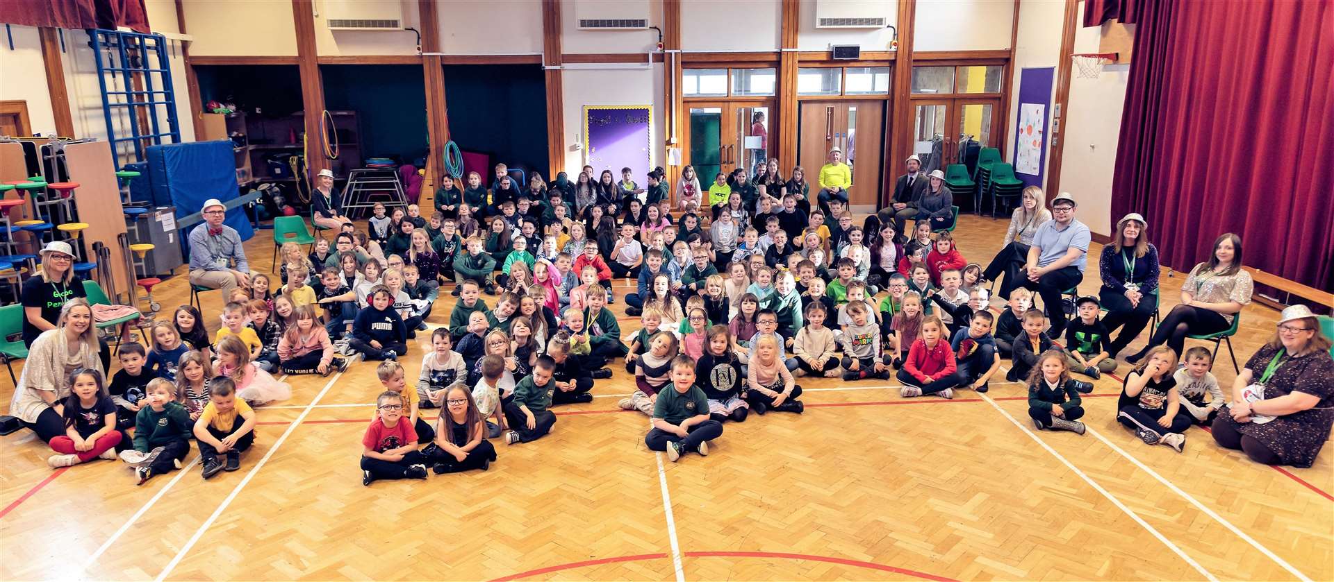 The Pennyland Primary School pupils dressed in their sparkly gear for the 'Shine Bright Like a Diamond Day' which was held at the end of September.