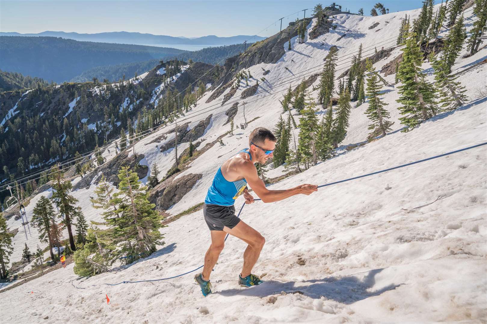 Andrew Douglas currently leads the Mountain Running World Cup table following his fourth-placed finish at the Grossglockner race in Austria. Picture: Broken Arrow Skyrace / Myke Hermsmeyer