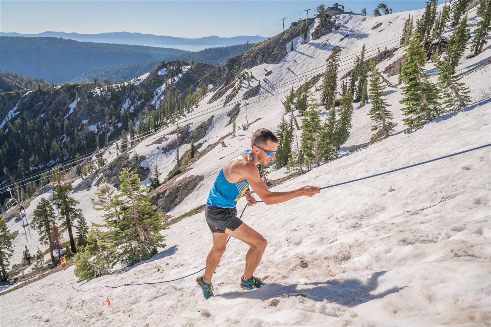 Andrew Douglas currently leads the Mountain Running World Cup table following his fourth-placed finish at the Grossglockner race in Austria. Picture: Broken Arrow Skyrace / Myke Hermsmeyer