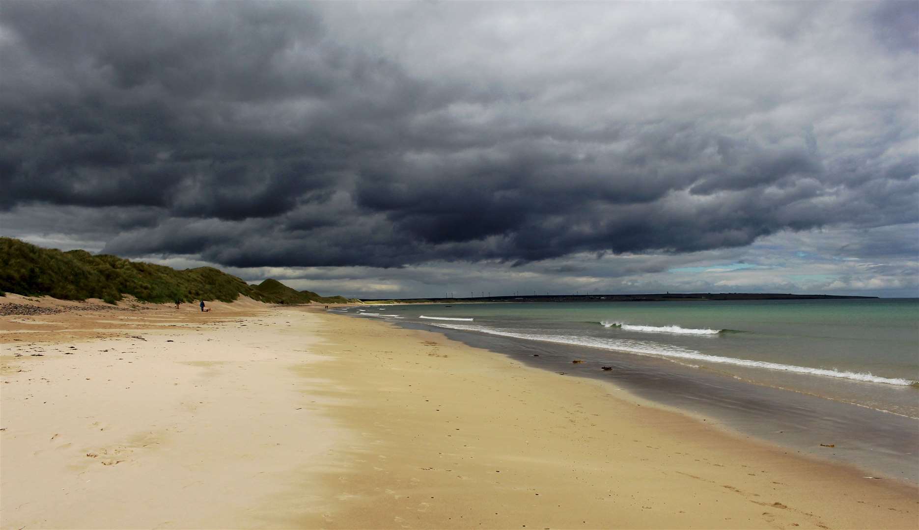 Sinclair’s Bay was seen as offering 'almost perfect conditions' for an enemy invasion. Picture: Alan Hendry