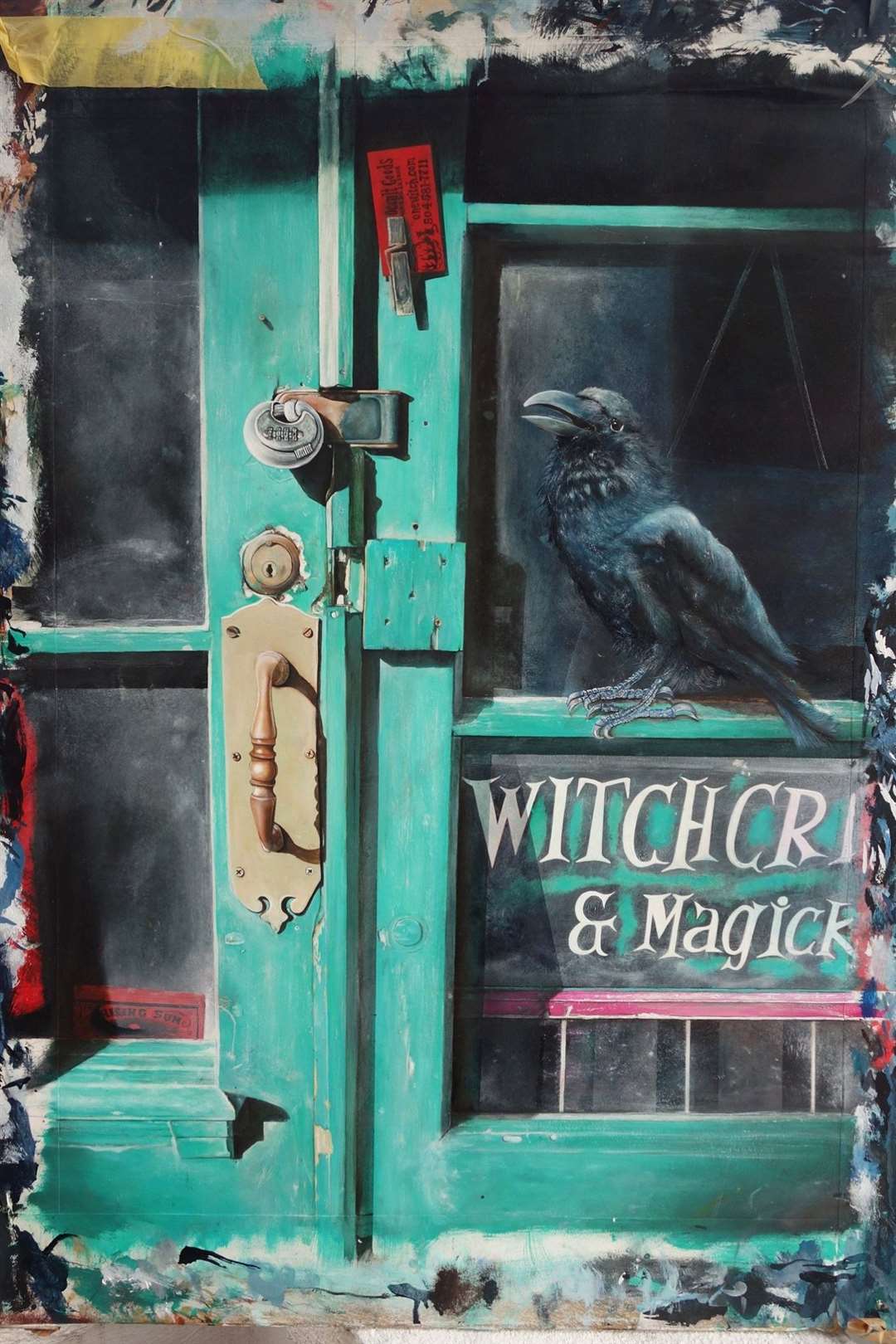 This painting, inspired by Scott’s time in New Orleans, was one of three of his works at the Society of Caithness Artists’ annual exhibition in Thurso during the summer.