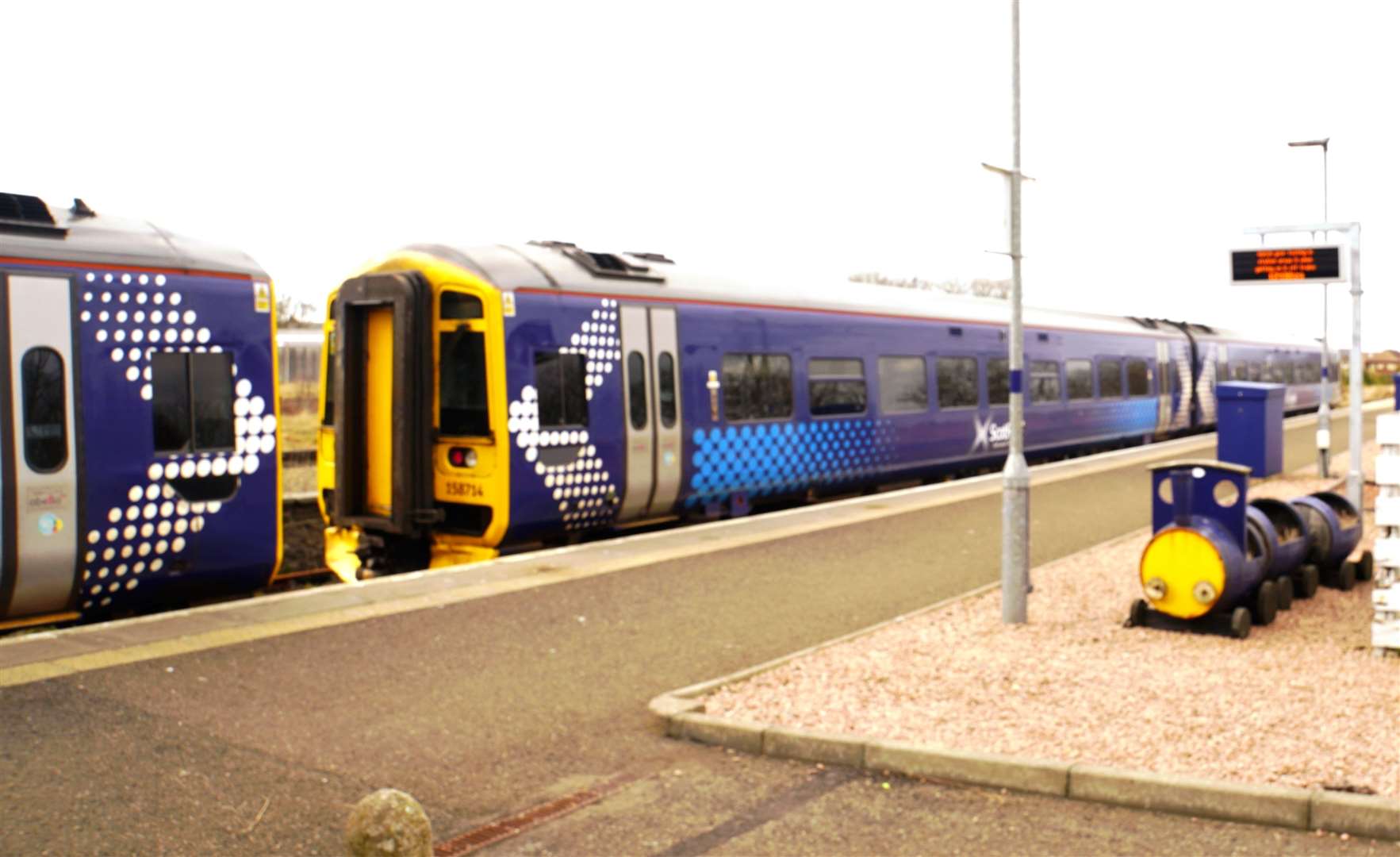ScotRail has been working hard to keep its trains clean to avoid contamination during the pandemic. Picture: DGS