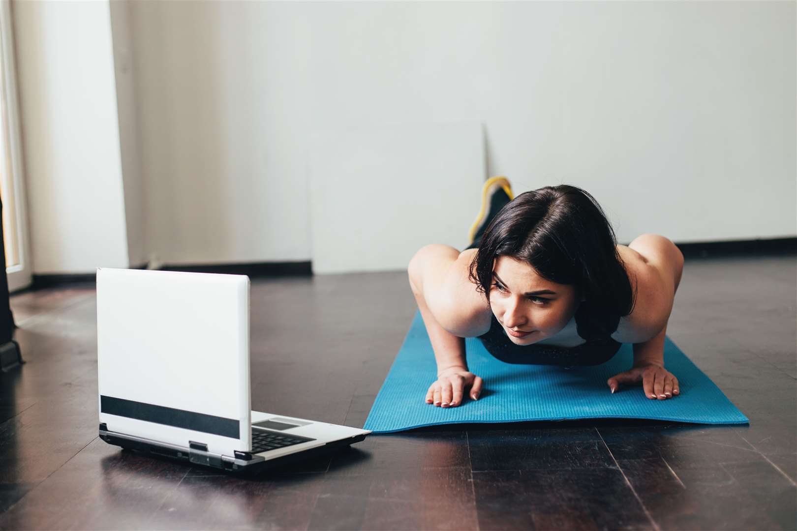 There are lots of online exercise classes you can try out while at home.