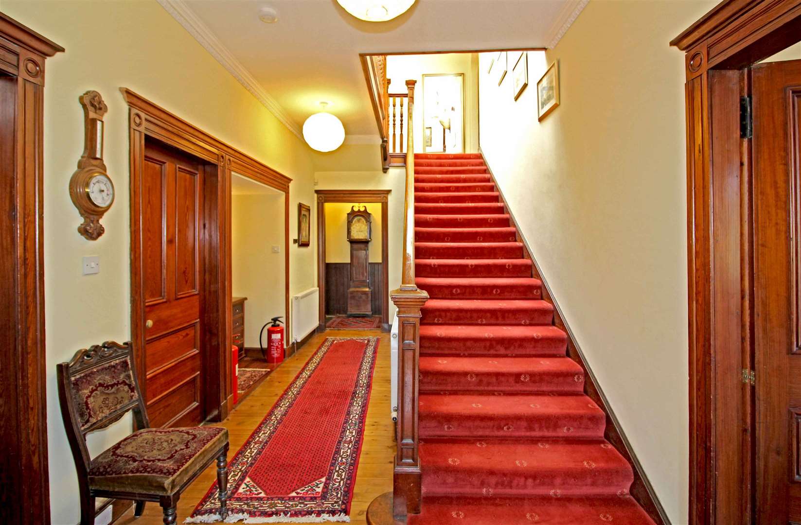 Holly Lodge has retained its charming Victorian features throughout.