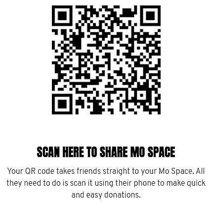 QR code that can be scanned.