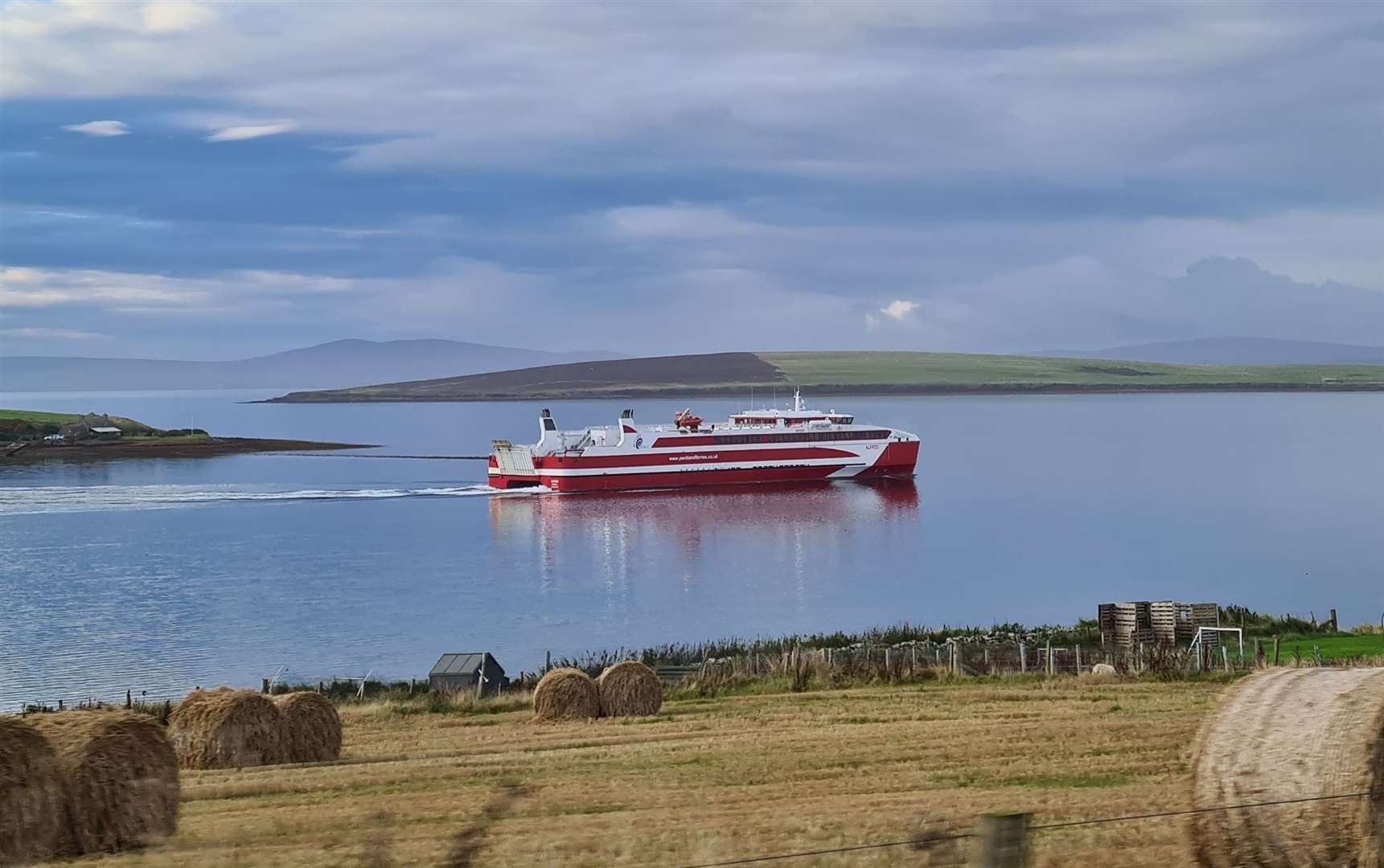 Pentland Ferries' £14 million MV Alfred replaced the Pentalina in 2019.