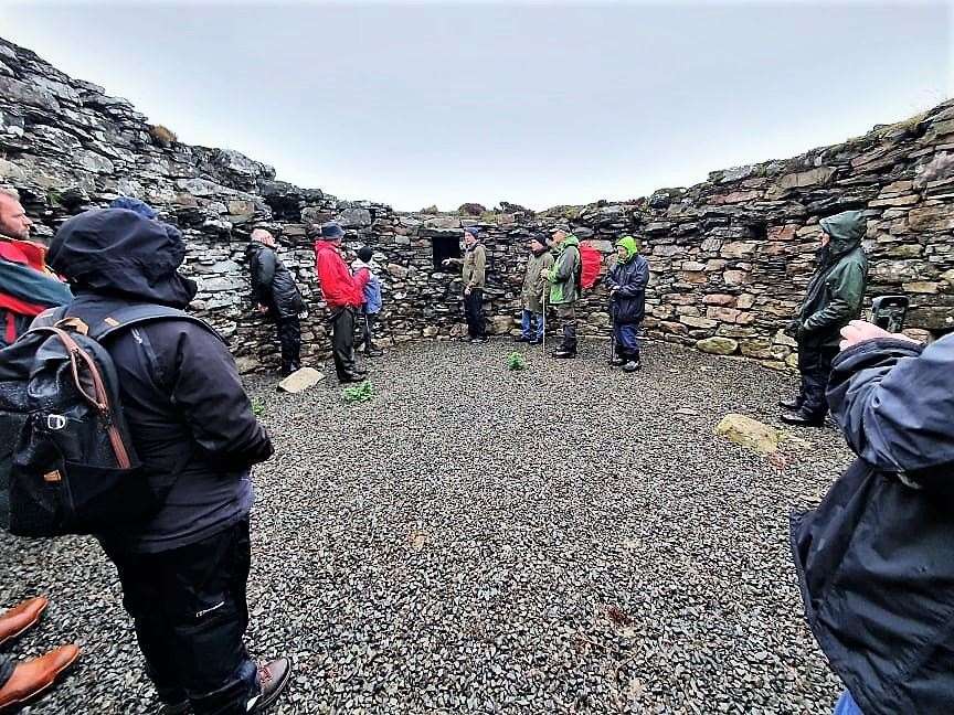 Sixteen people turned up to visit Ousdale broch as part of a guided tour for the recent Highland Archaeology Festival. Pictures: Caithness Broch Project