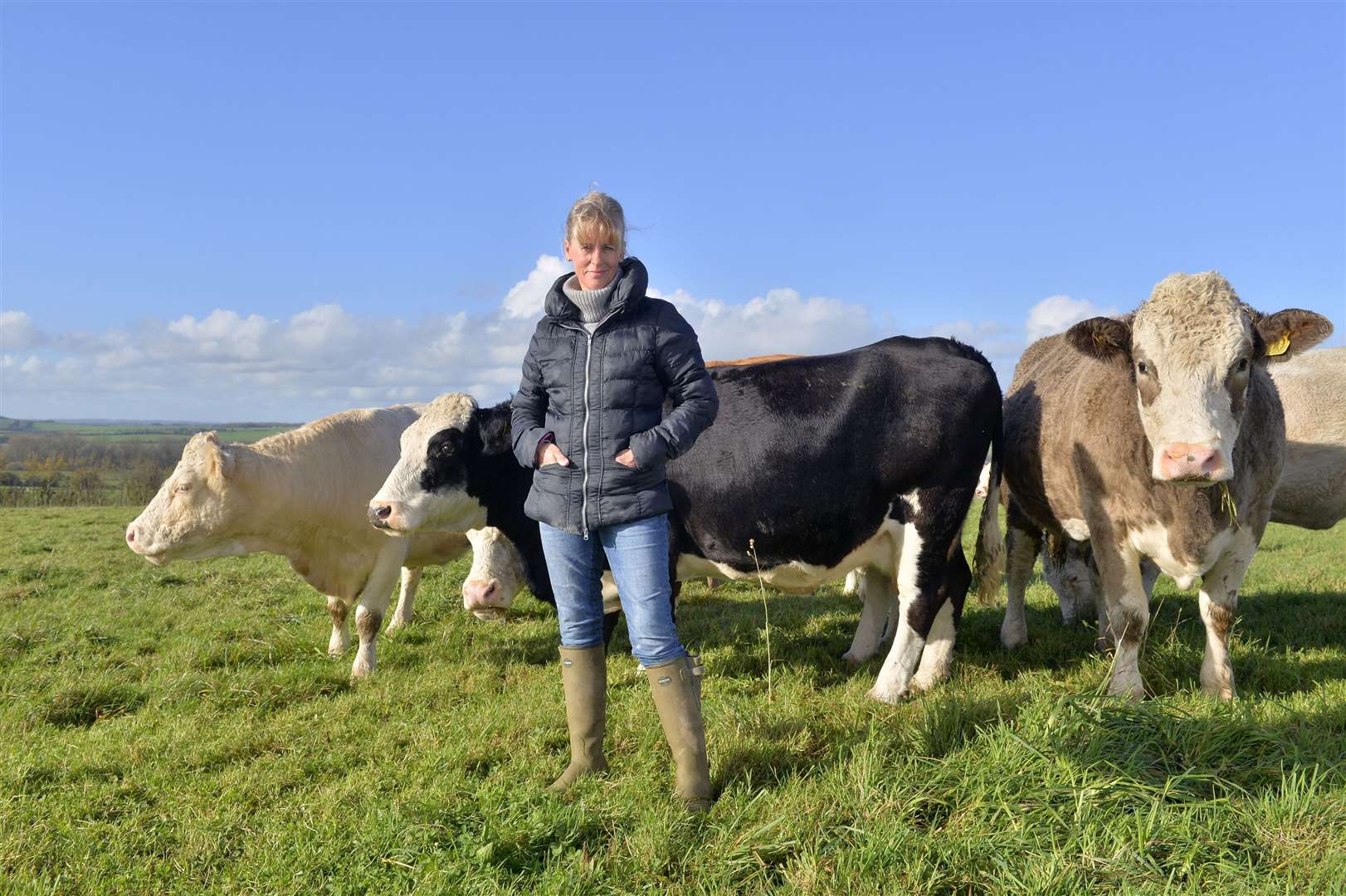 NFU president Minette Batters has flagged further food shortages (Adam Fradgley /NFU/PA)