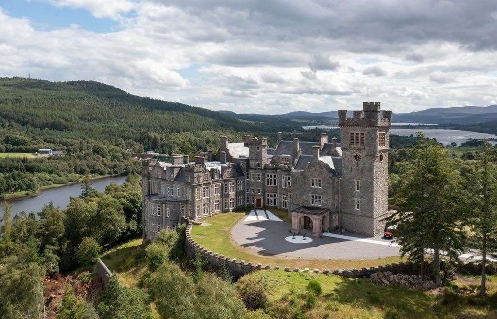 Samantha Kane bought the iconic castle, which was built in the early 1990s as a residence for the widowed Duchess of Sutherland, for £1.2 million in October 2022. Picture: Strutt & Parker