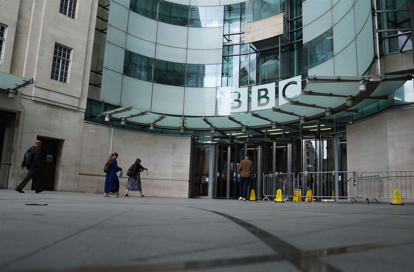 The BBC produced a timeline of events in relation to the allegations (James Manning/PA)