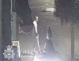 CCTV image of missing RAF serviceman Corrie McKeague in Brentgovel Street in Bury St Edmunds (Suffolk Police/PA)