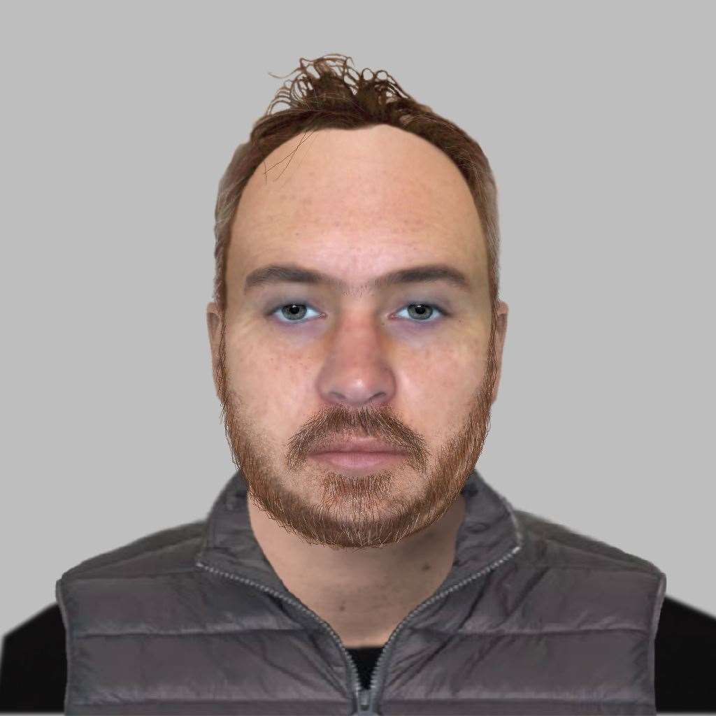 A computer-generated image of the man police are trying to identify who was found collapsed in Waterloo, central London, with a head injury in May 2022 (Metropolitan Police/PA)